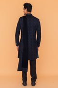MLS VELVET INDO WESTERN 3PCS