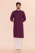 MLS CHIKANKARI KURTA PAJAMA