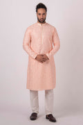 MLS EMBROIDERED KURTA PAJAMA