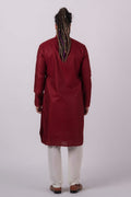 MLS EMBROIDERED KURTA PAJAMA