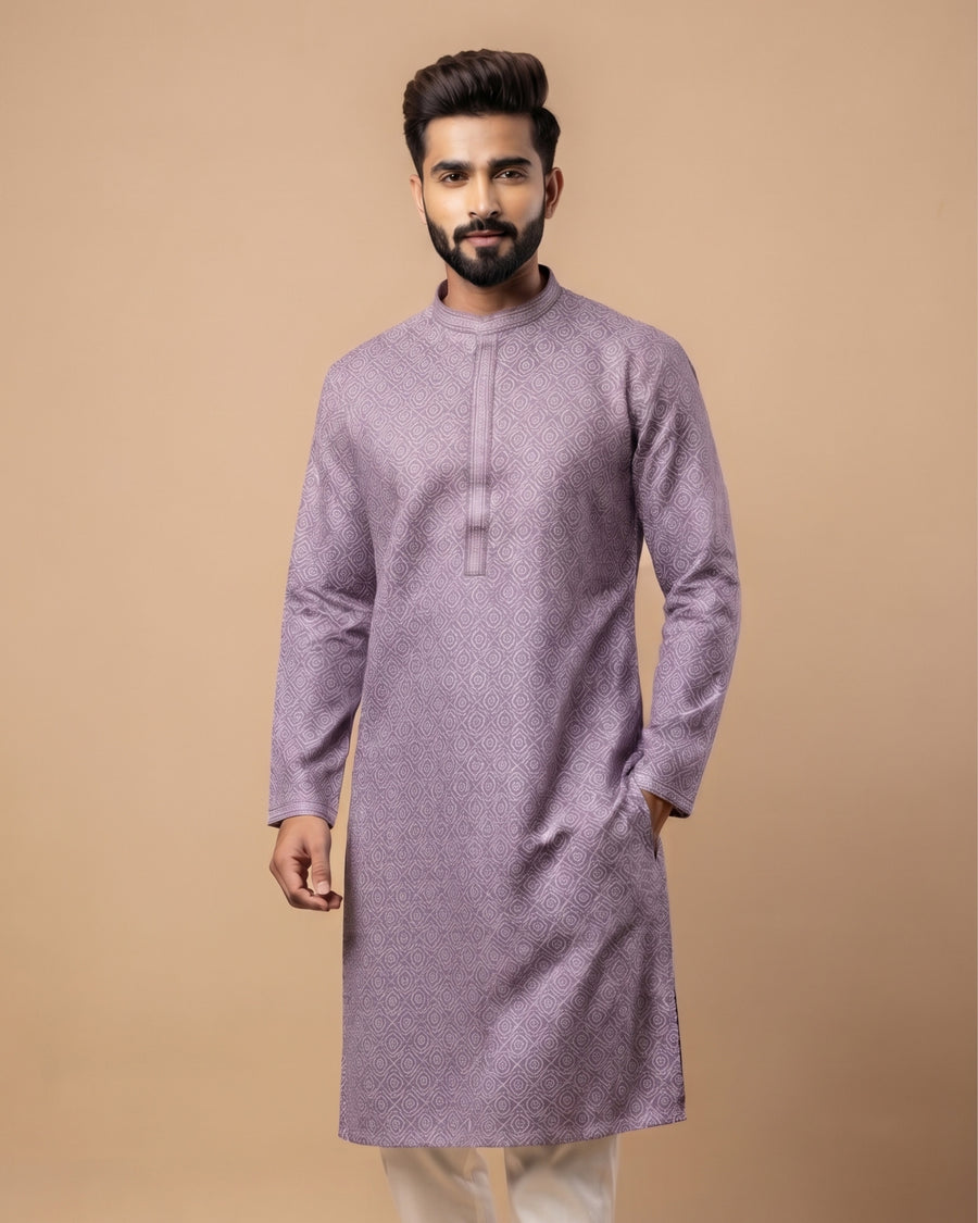 MLS PRINTED KURTA PAJAMA