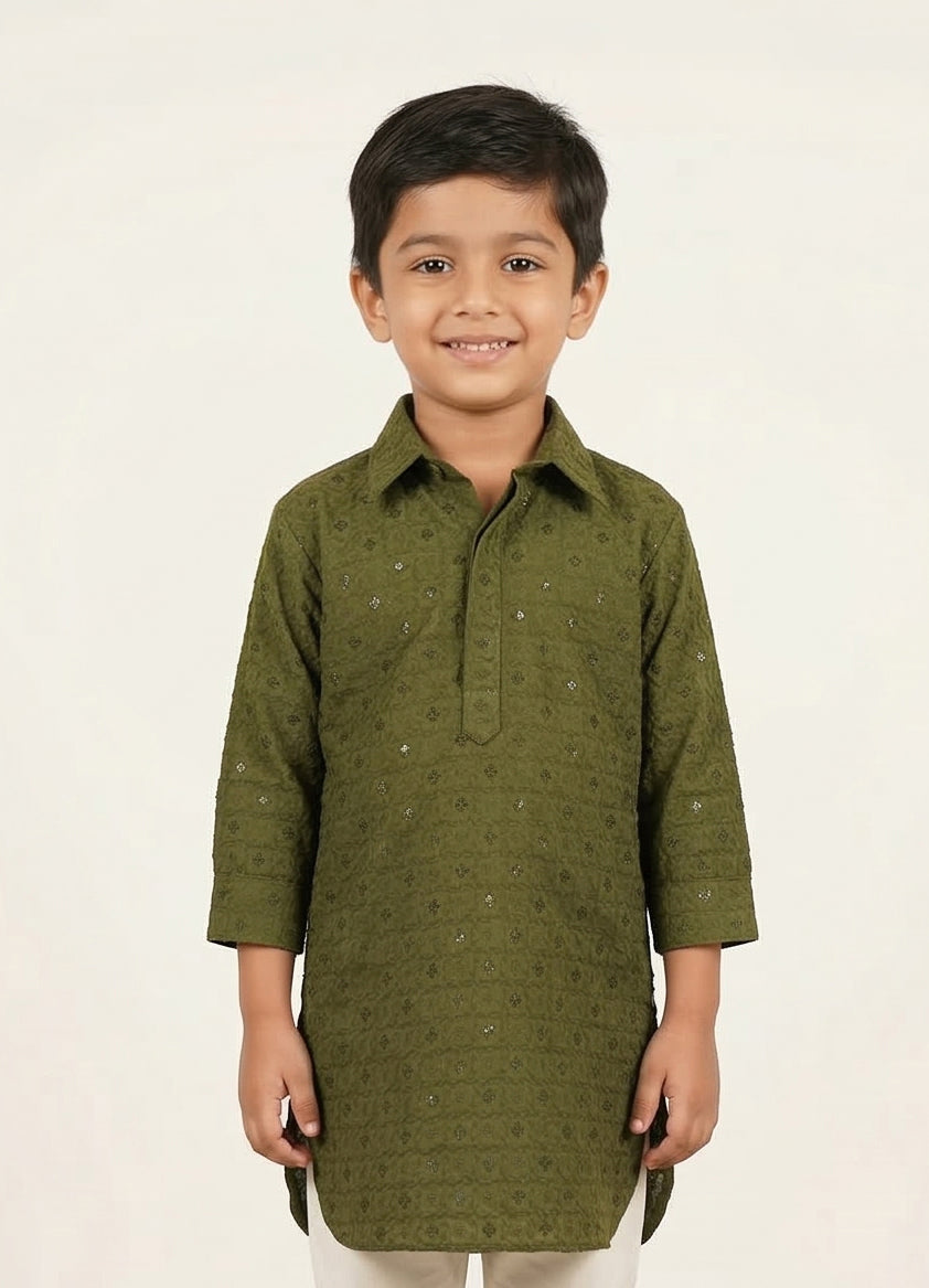 MLS KIDS PATHANI SUIT 2PCS