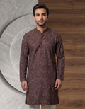 MLS PRINTED KURTA PAJAMA