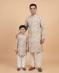 MLS KIDS PRINTED KURTA PAJAMA
