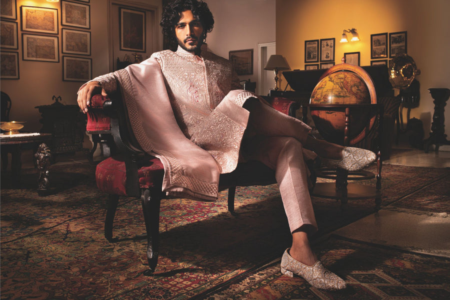 MLS SHERWANI 4PCS