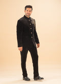 MLS EMBROIDERED JODHPURI SUIT 2PCS