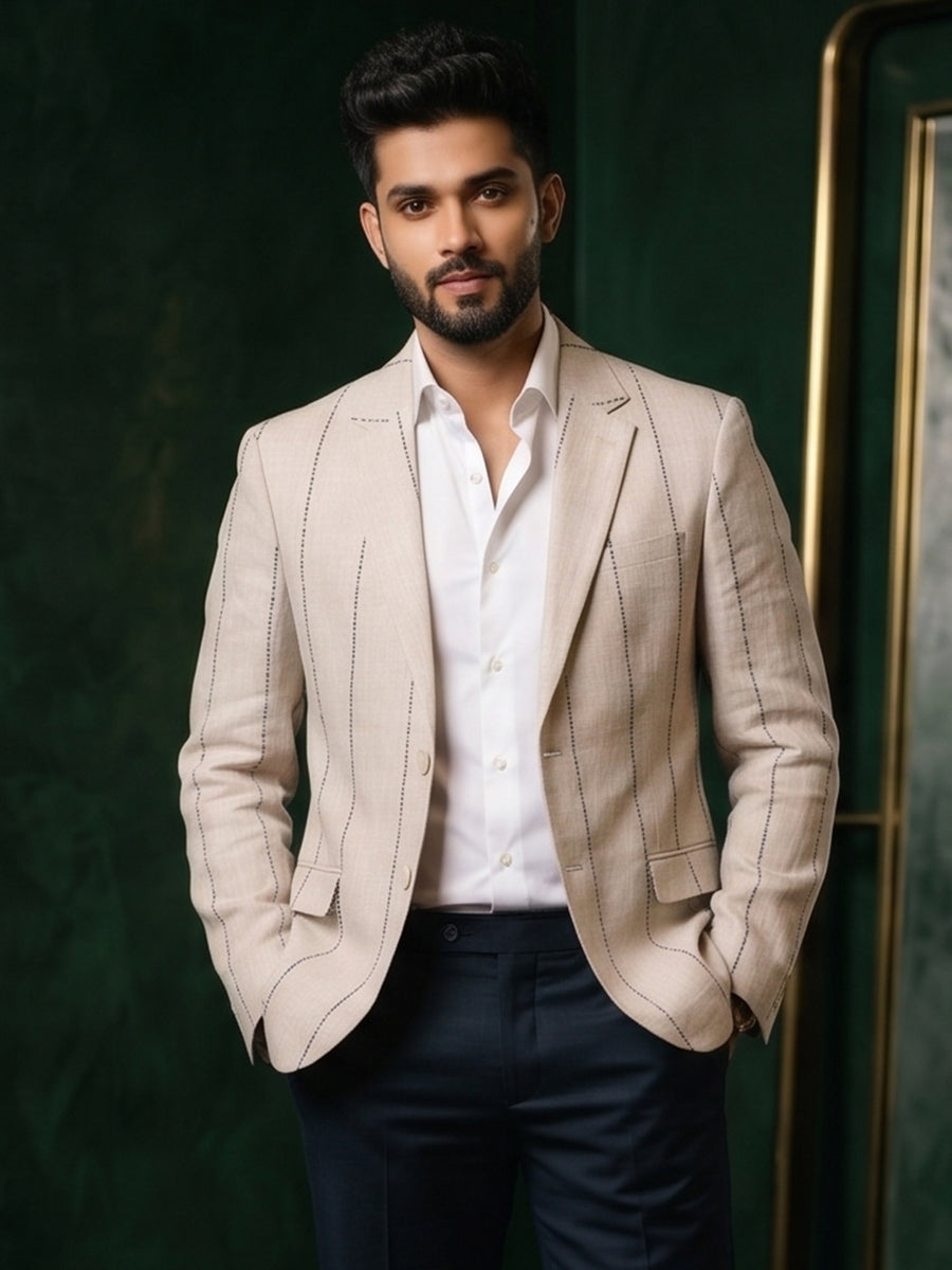 MLS LINEN COAT 1PC