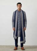 MLE EMBROIEDERED KURTA PAJAMA  STOLE 2PCS