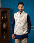 MLS PRINTED JAWAHAR JACKET 1PC