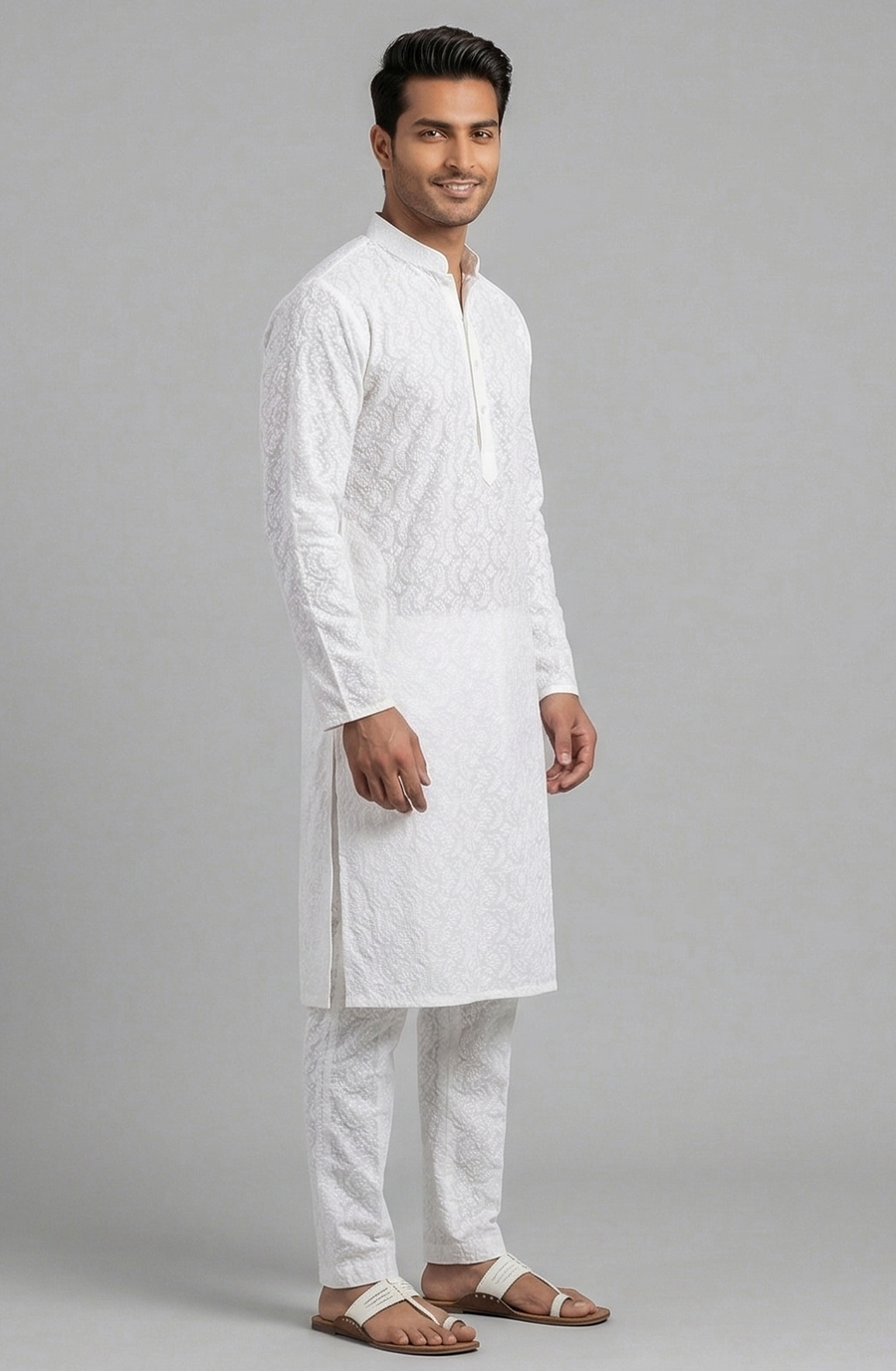 MLS PLAIN KURTA PAJAMA