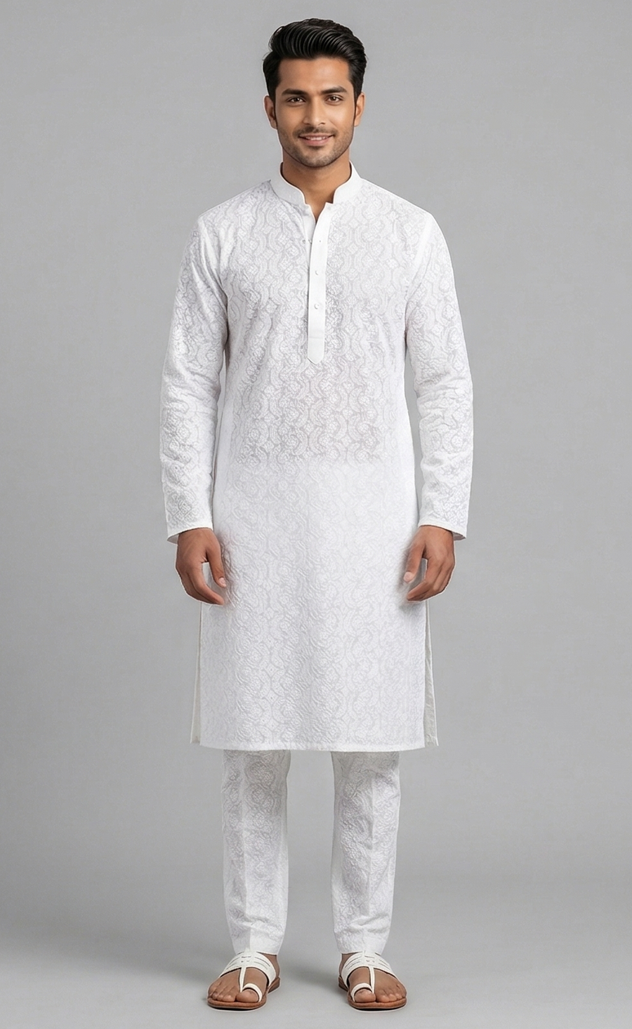 MLS PLAIN KURTA PAJAMA