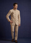 MLS EMBROIDERED JODHPURI SUIT 2PCS