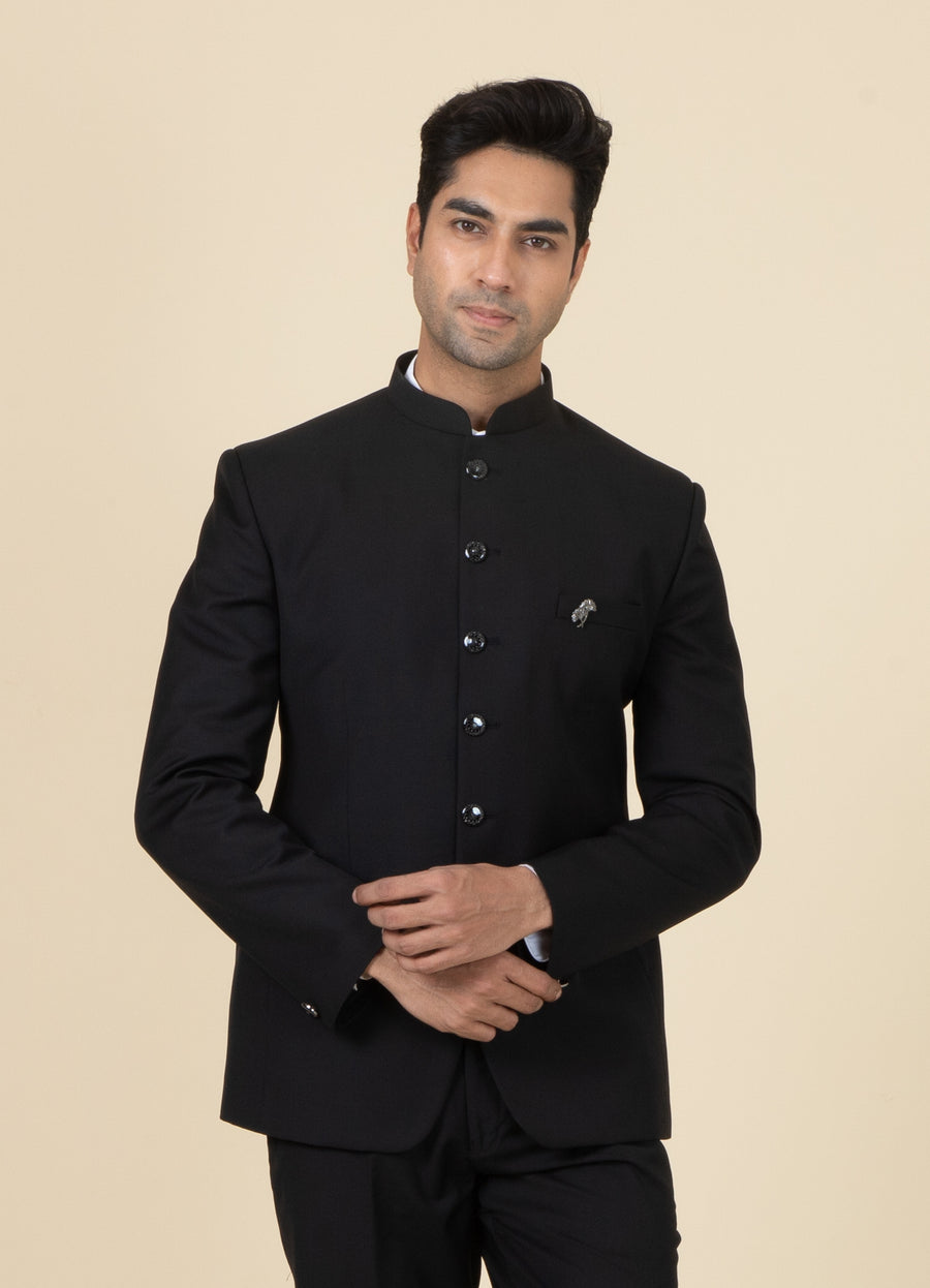 MLS PLAIN JODHPURI SUIT 2PCS