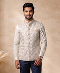 MLS EMBROIDERED JAWAHAR JACKET 1PC