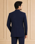 Japanese Suiting Solid, Plain Jodhpuri Suit 2Pc Saahab