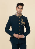 MLS EMBROIDERED JODHPURI SUIT 2PCS