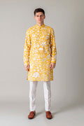 MLS EMBROIDERED KURTA PAJAMA