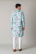 MLS PRINTED KURTA PAJAMA