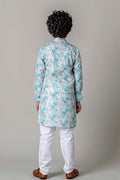MLS KIDS EMBROIDERED KURTA PAJAMA