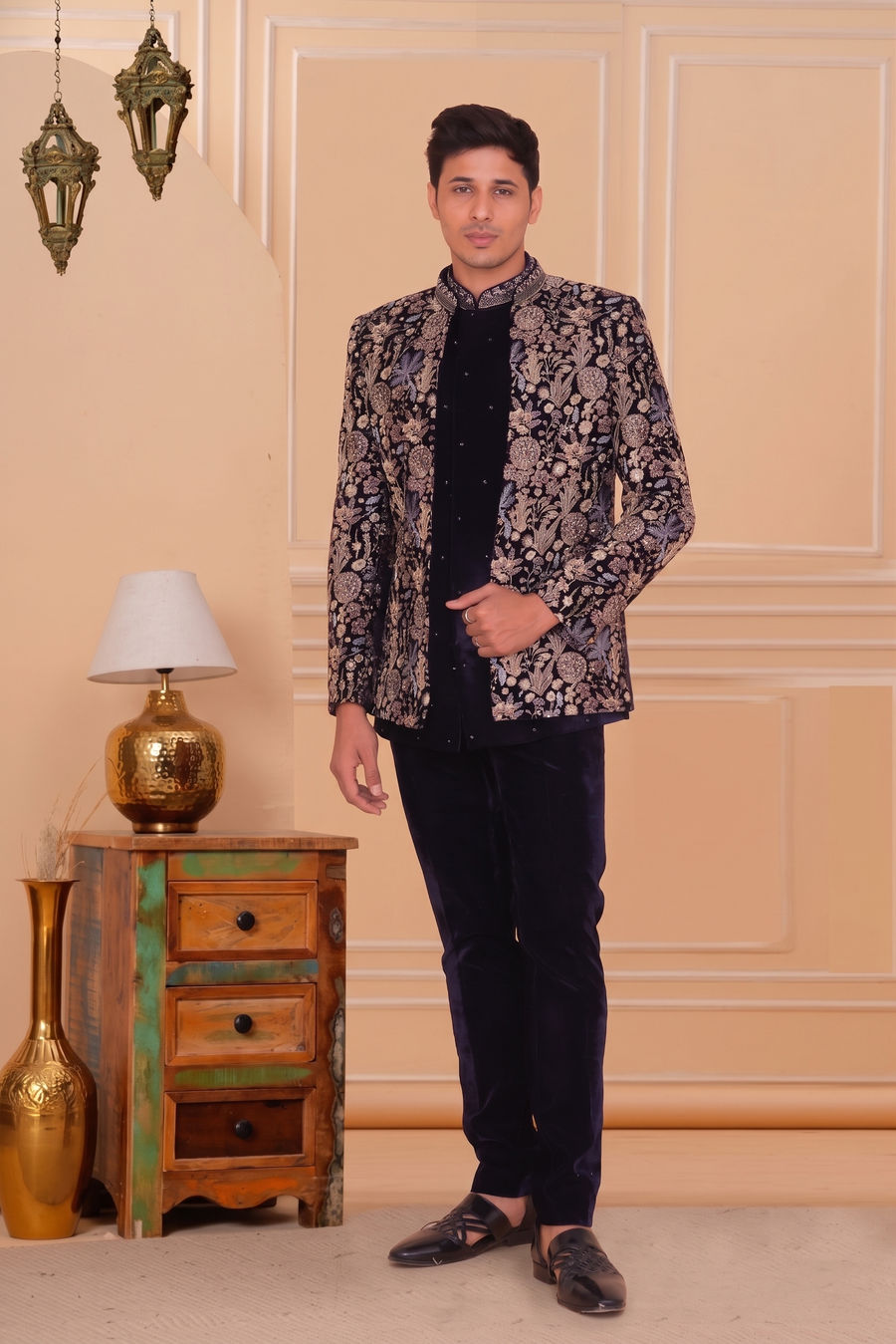 MLS JODHPURI SUIT 3PCS