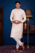 MLS EMBROIDERED KURTA PAJAMA