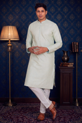 MLS EMBROIDERED KURTA PAJAMA