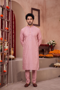 MLS EMBROIDERED KURTA PAJAMA