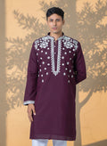 MLS EMBROIDERED KURTA PAJAMA