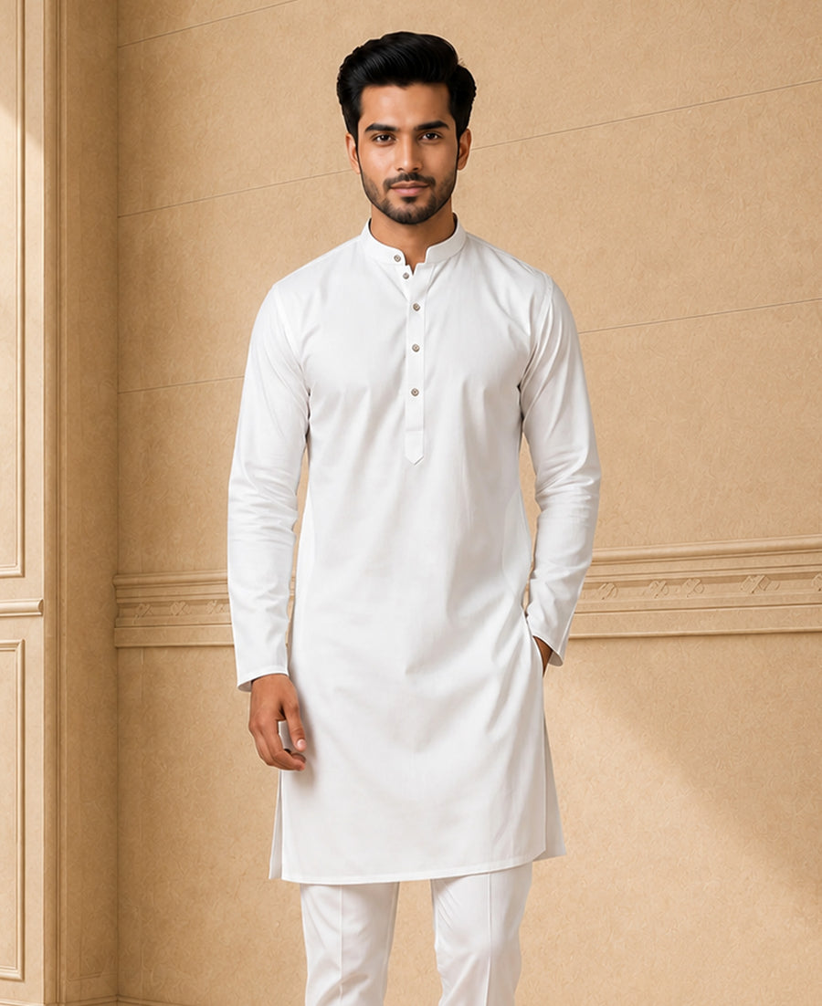 MLS PLAIN KURTA PAJAMA