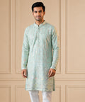MLS EMBROIDERED KURTA PAJAMA