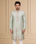 MLS EMBROIDERED KURTA PAJAMA