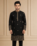 MLS EMBROIDERED KURTA PAJAMA