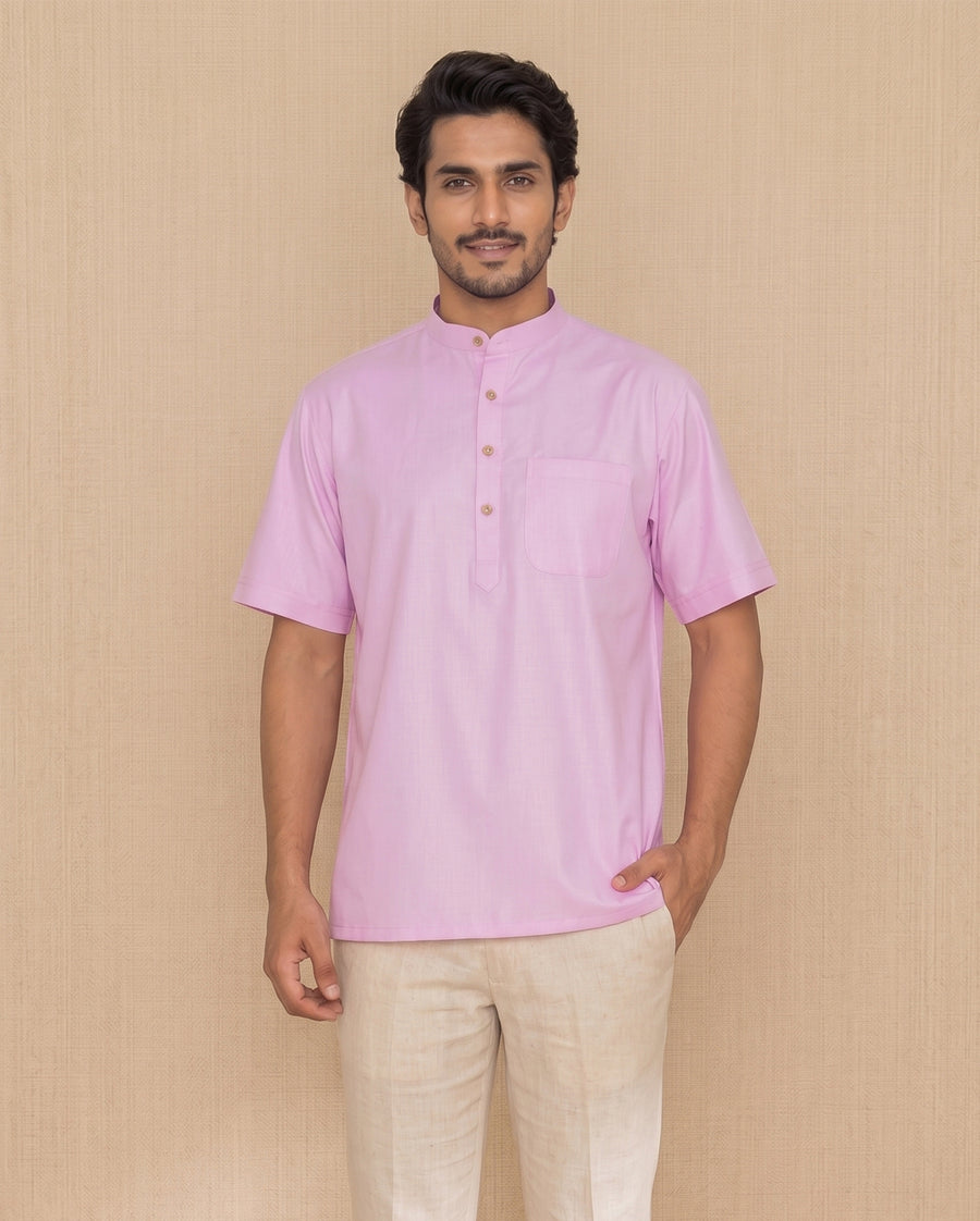 MLS SHORT KURTA HALF SLEEVES