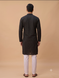 MLS CHIKANKARI KURTA PAJAMA