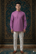 MLS SHORT KURTA FULL SLEEVES