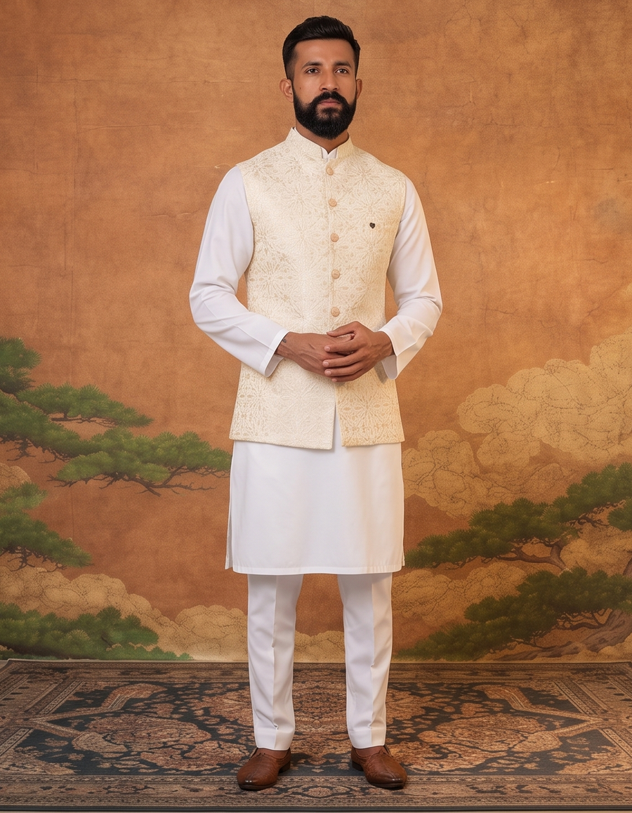 MLS EMBROIDERED JAWAHAR JACKET