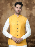 MLS EMBROIDERED JAWAHAR JACKET 1PC