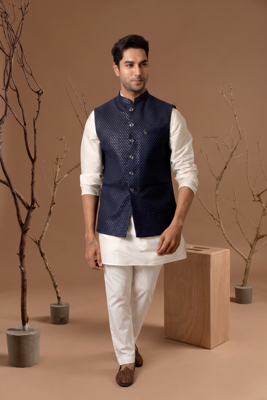 MLS EMBROIDERED JAWAHAR JACKET