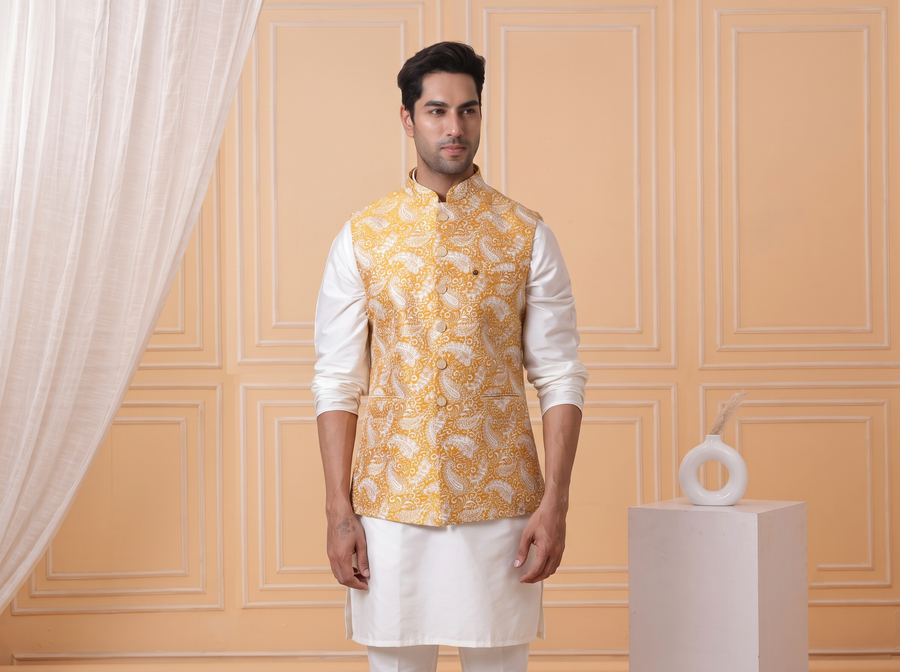 MLS EMBROIDERED JAWAHAR JACKET