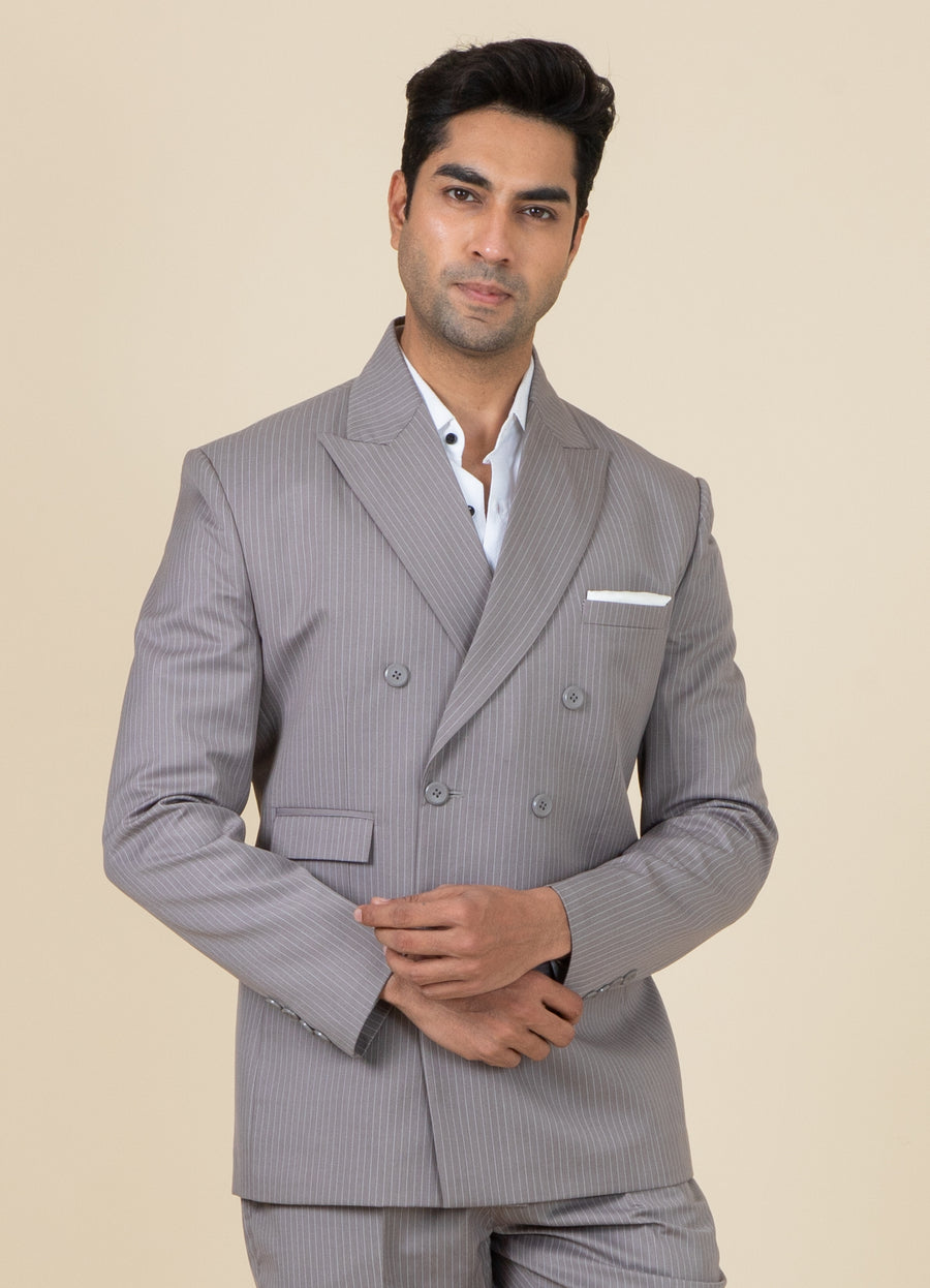 MLS DOUBLE BREASTED SUIT 2PCS