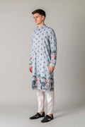 MLS PRINTED KURTA PAJAMA