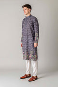 MLS PRINTED KURTA PAJAMA