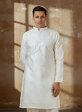 MLS EMBROIDERED KURTA PAJAMA