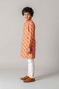 MLS KIDS PRINTED KURTA PAJAMA