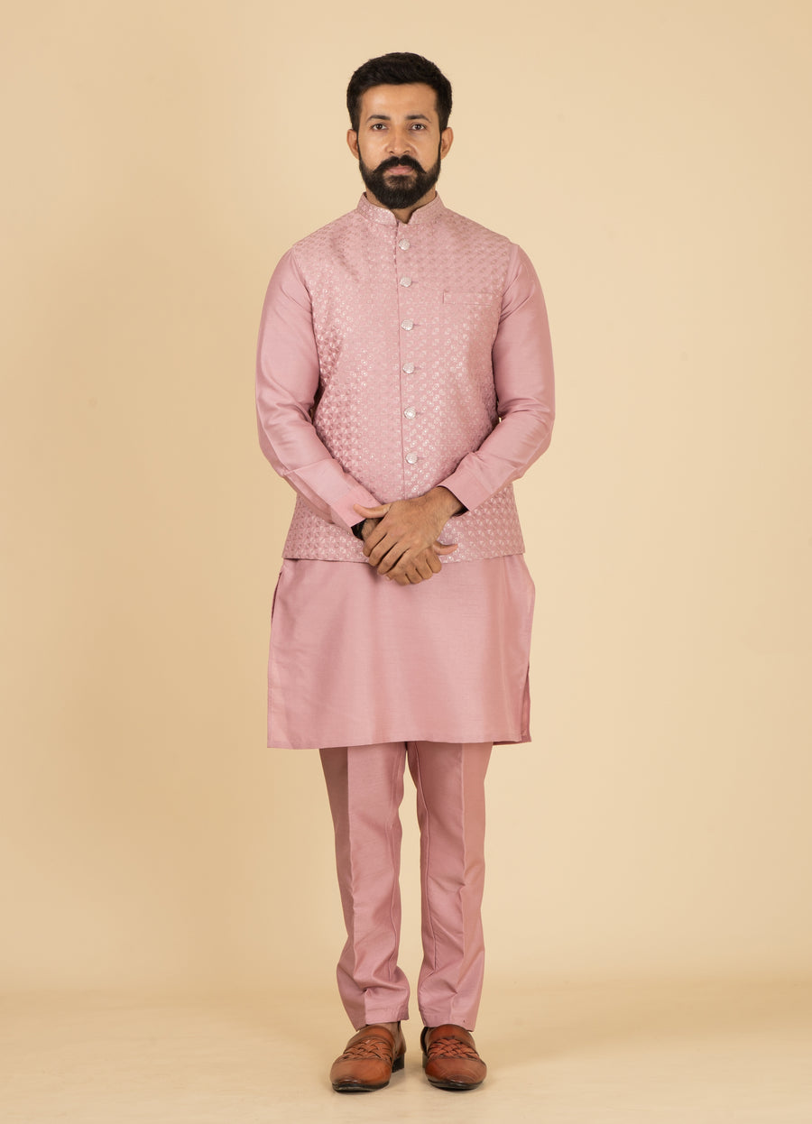 MLS KURTA JAWAHAR SET 3PCS