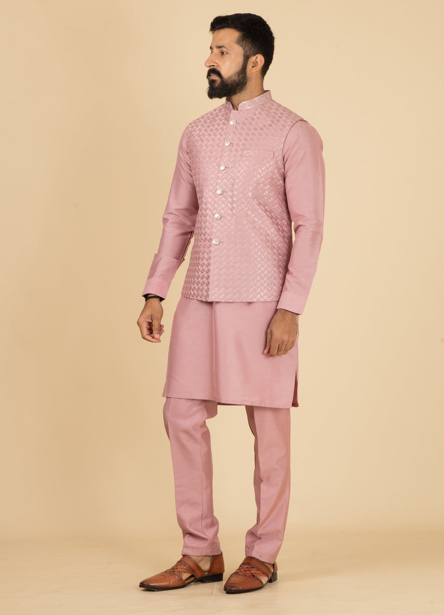 MLS KURTA JAWAHAR SET 3PCS