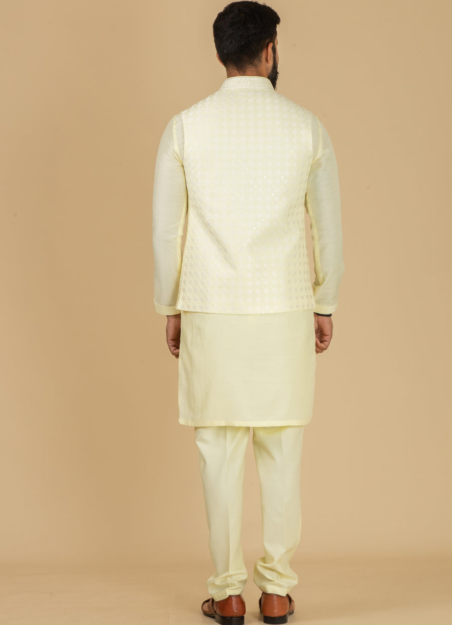 MLS KURTA JAWAHAR SET 3Pcs