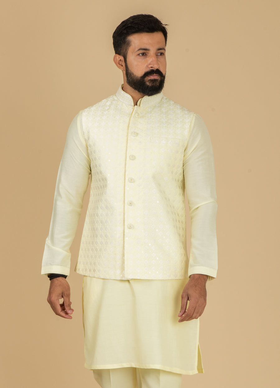 MLS KURTA JAWAHAR SET 3Pcs