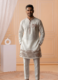 MLS EMBROIDERED KURTA PAJAMA