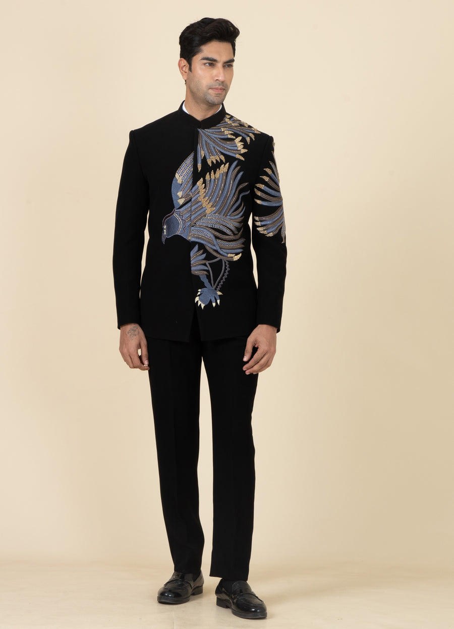 MLS EMBD. JODHPURI SUIT 2PCS